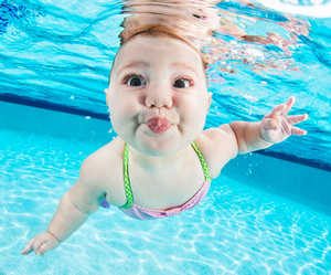 плавание, ребенок, бассейн
